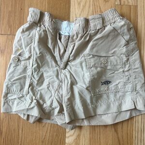 AFTCO Tan Cargo Shorts Relaxed Fit